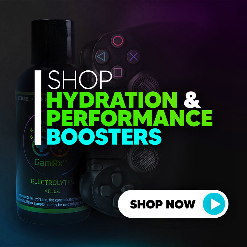 Hydration + Performance Booster Electrolytes For Gamers